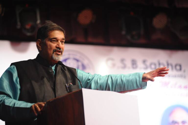 President Laxmikant Prabhu - GSB Sabha Mumbai